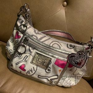 Coach Graffiti Poppy Purse